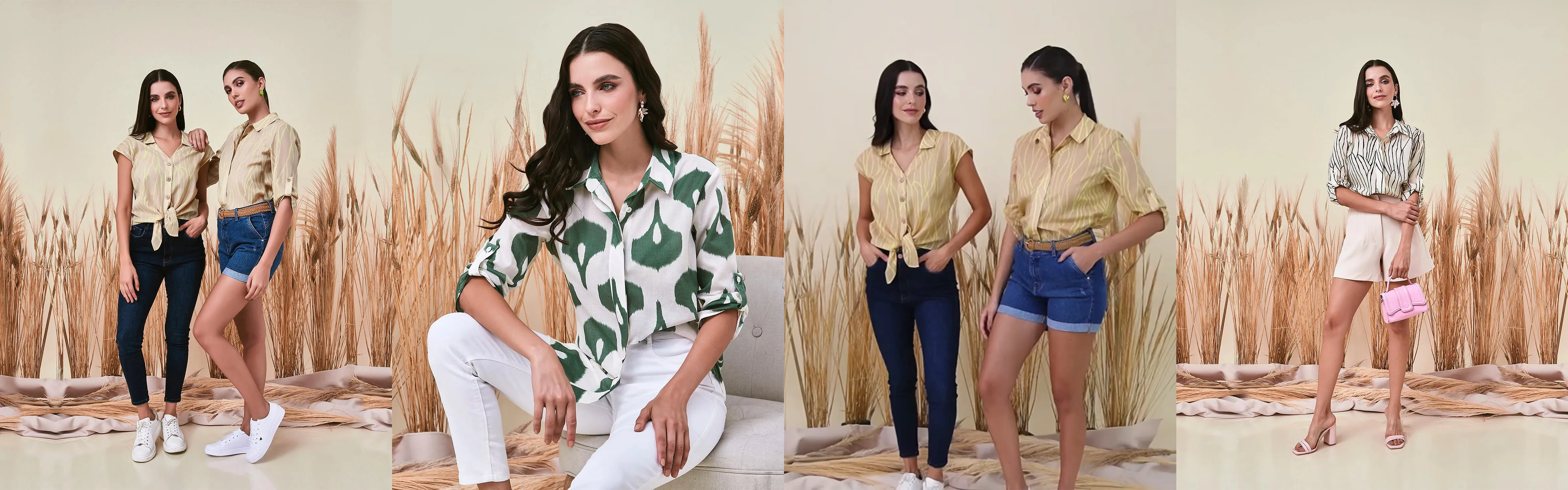 Dos Estilos, Una Colección - Blusas Safari