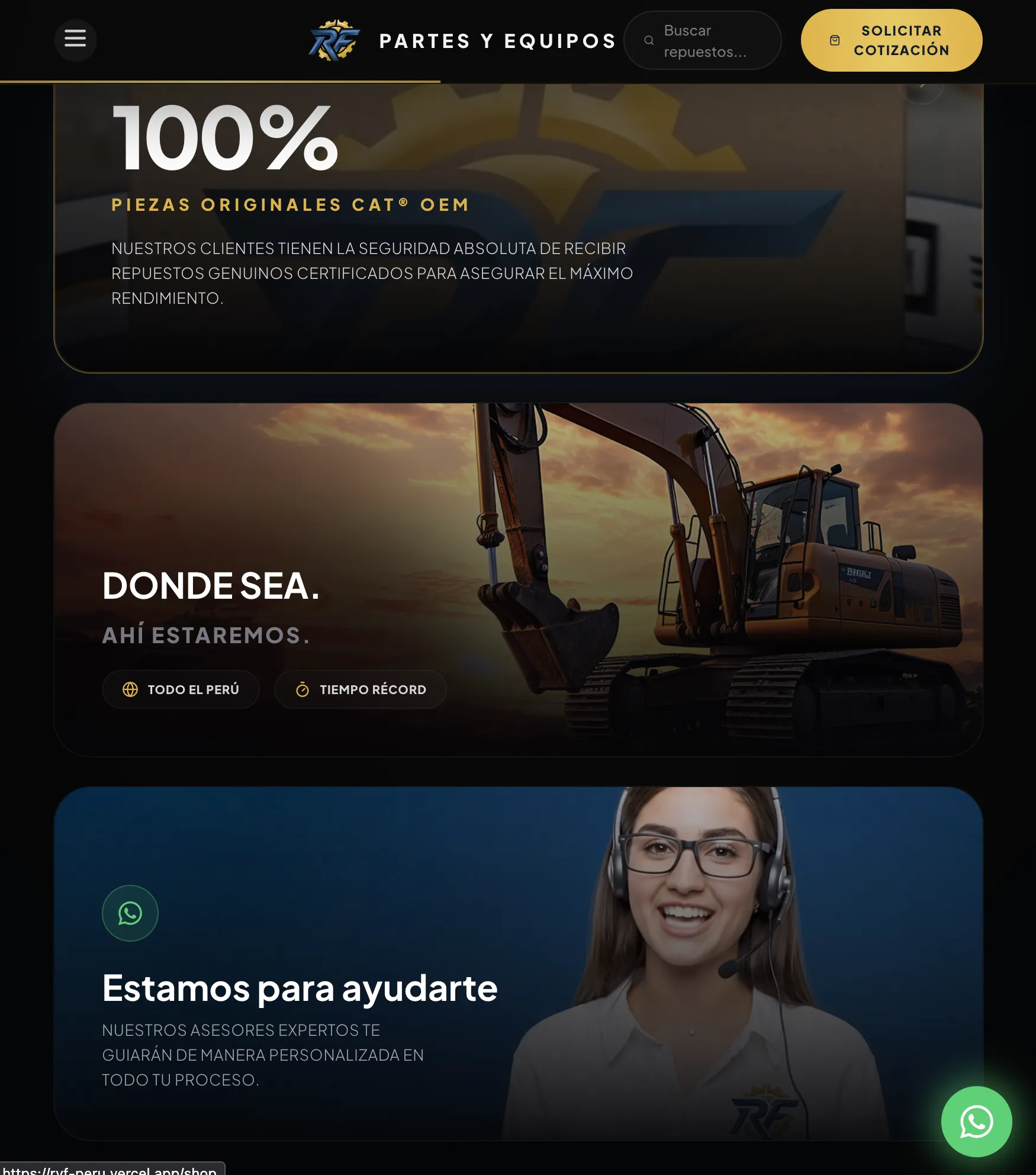 Ficha de Repuesto RyF