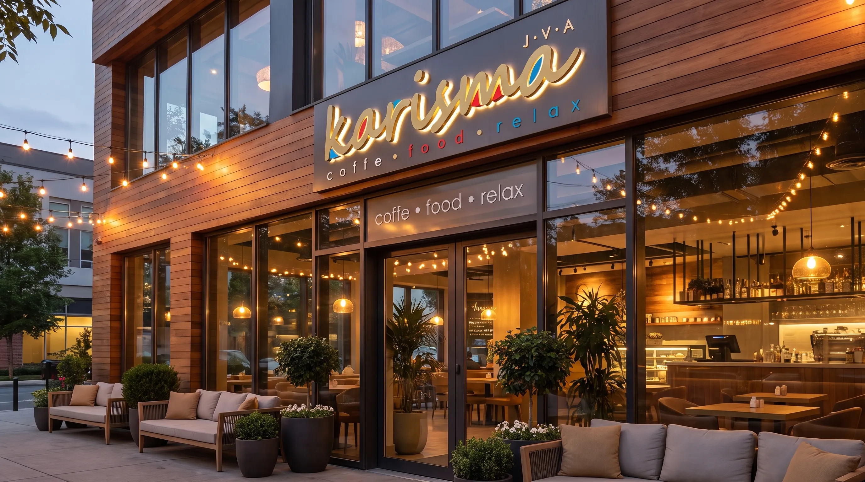 Identidad para KARISMA restaurante