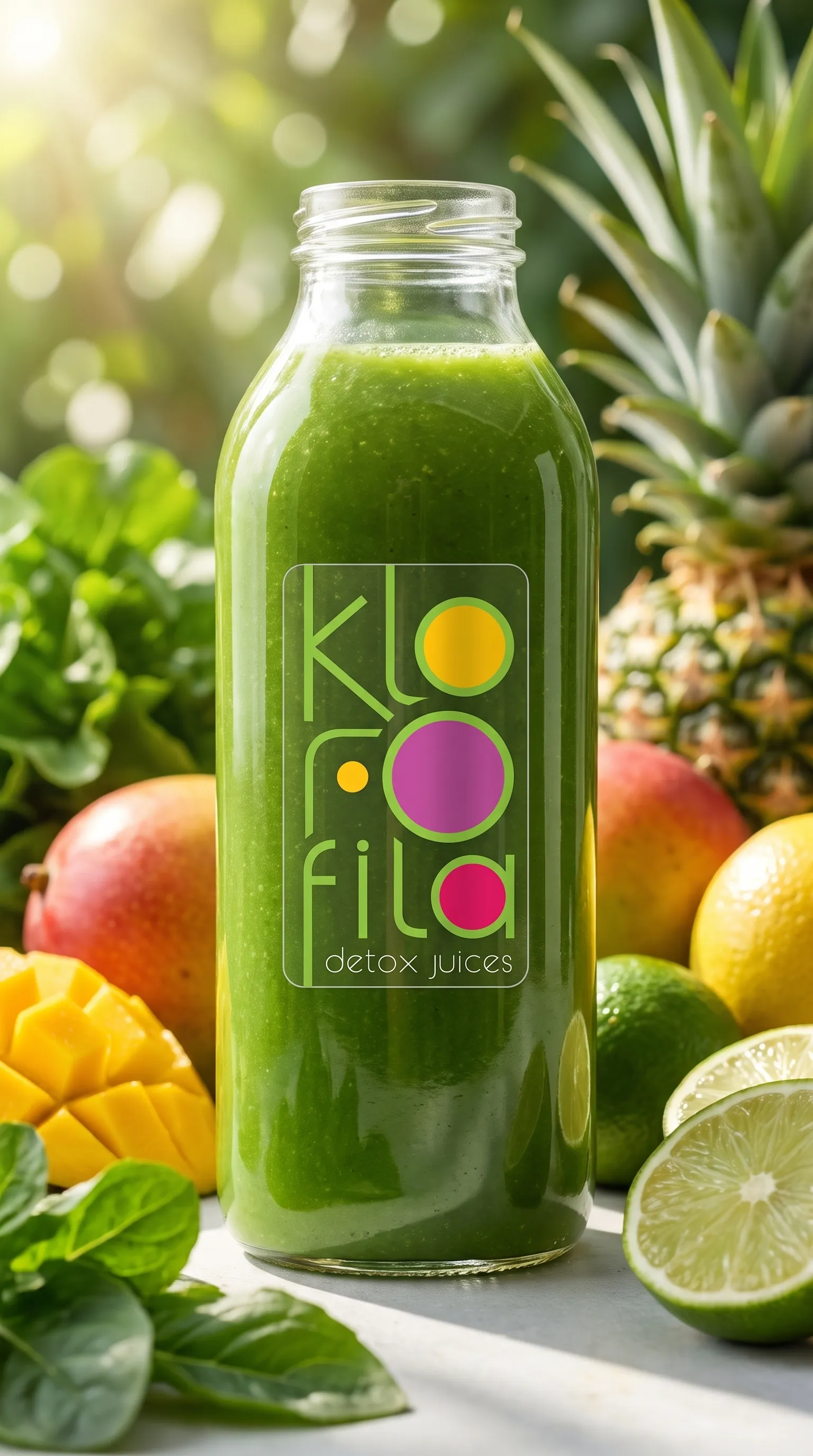 Identidad KLOROFILA bebidas