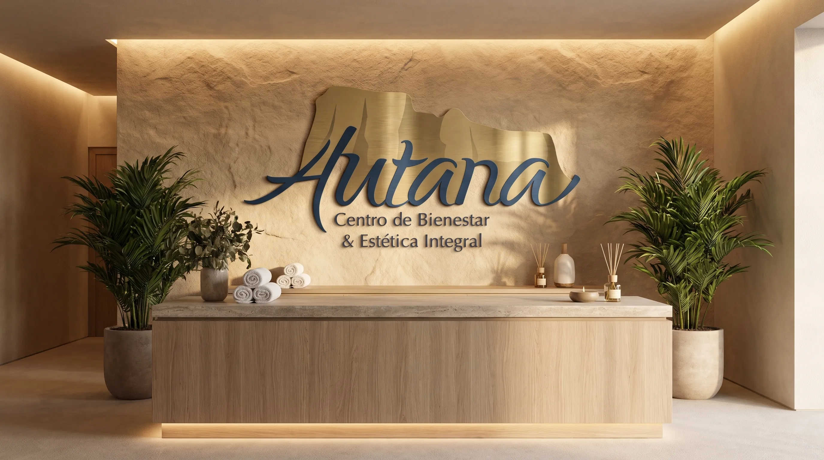 Identidad para Autana Spa y Estética